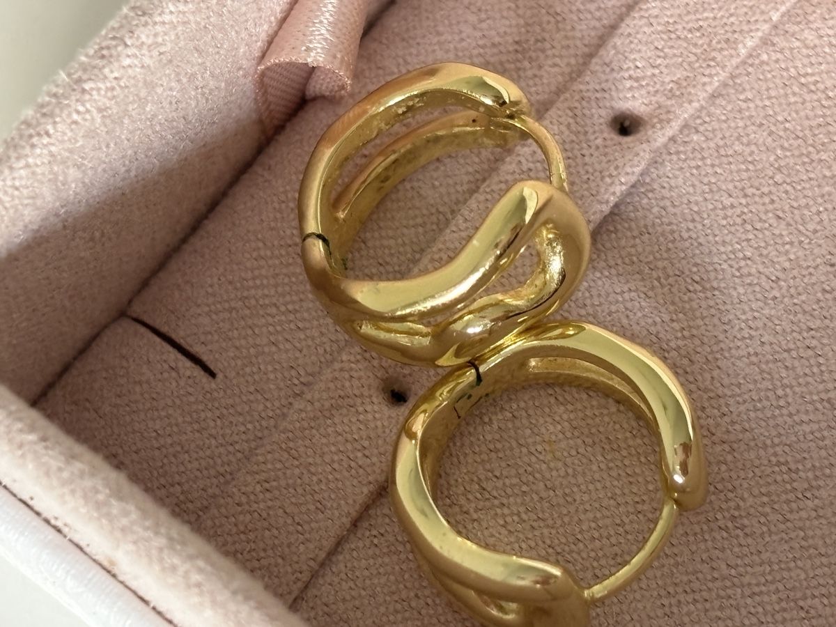 Orecchini pendenti & Orecchini a lobo: Créoles plaqué or 14ct – Nuovo (secondo la descrizione) da Lausanne venduto da SandrineJavelot