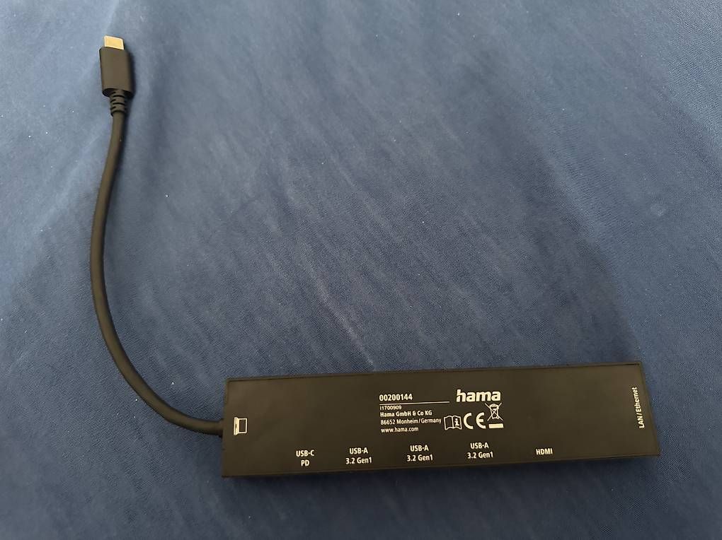 Dockingstation:  Hama USB-C Multiport Hub (Dockingstation) – Gebraucht aus Reinach BL von j_7fjs 1