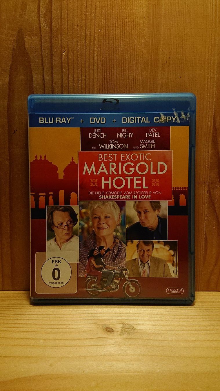 Tutti i DVDs: BEST EXOTIC MARIGOLD HOTEL Blu-Ray – Usato da Wilderswil venduto da Exebub