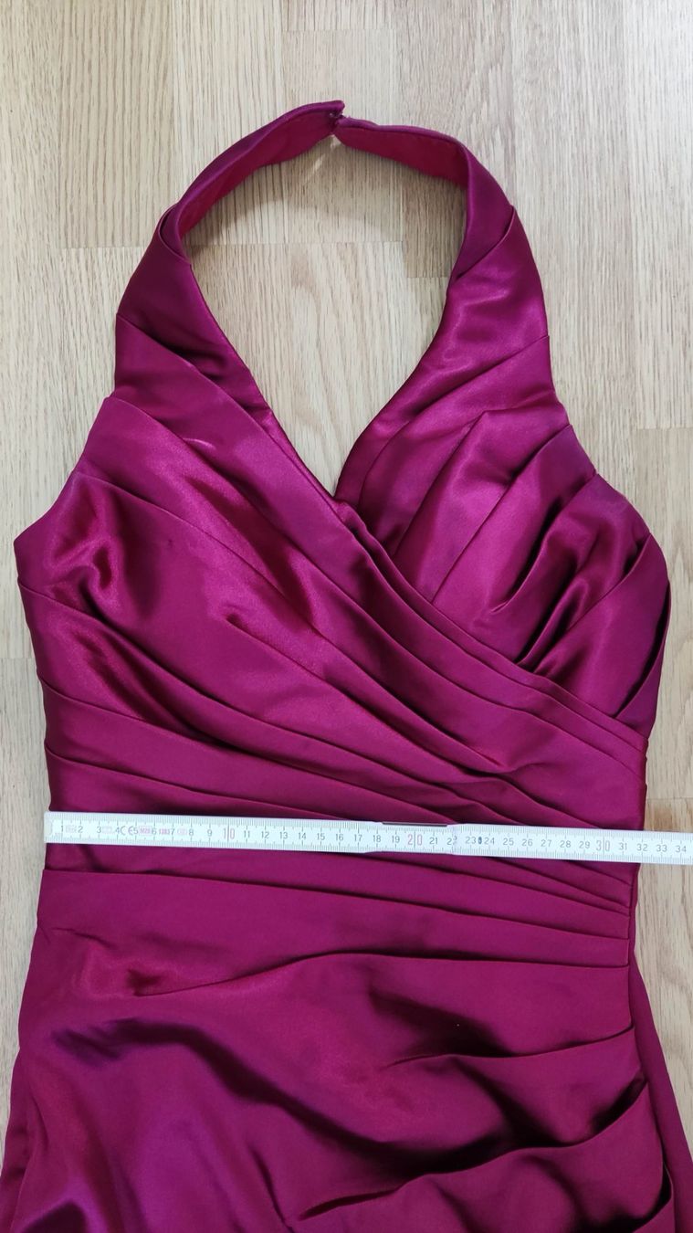 Kleider: Cocktailkleid bordeaux-rot – Gebraucht aus Zürich von Keydine 3