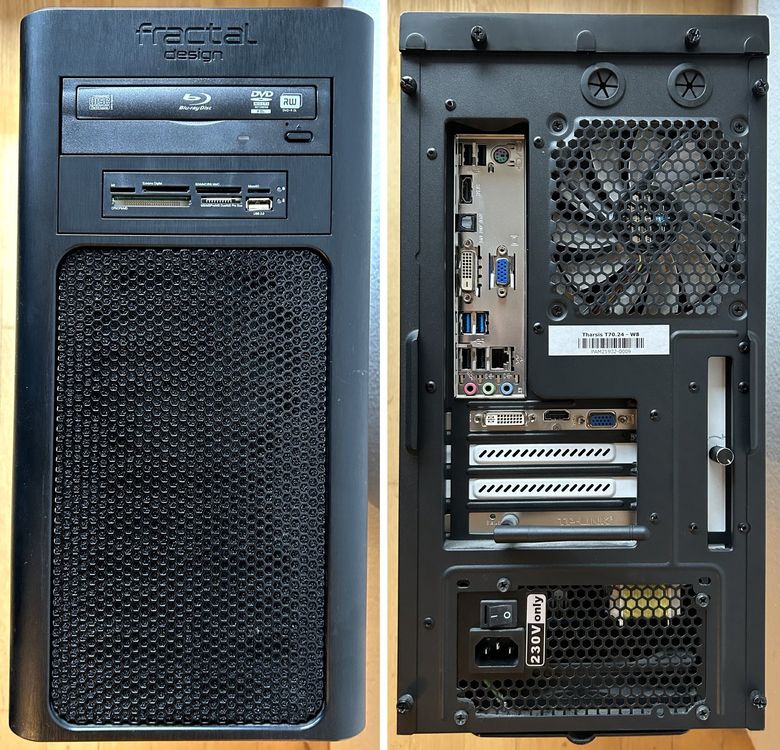 Tour PC ASUS I7-3770, 8 Go RAM, 128 Go SSD, Bon état