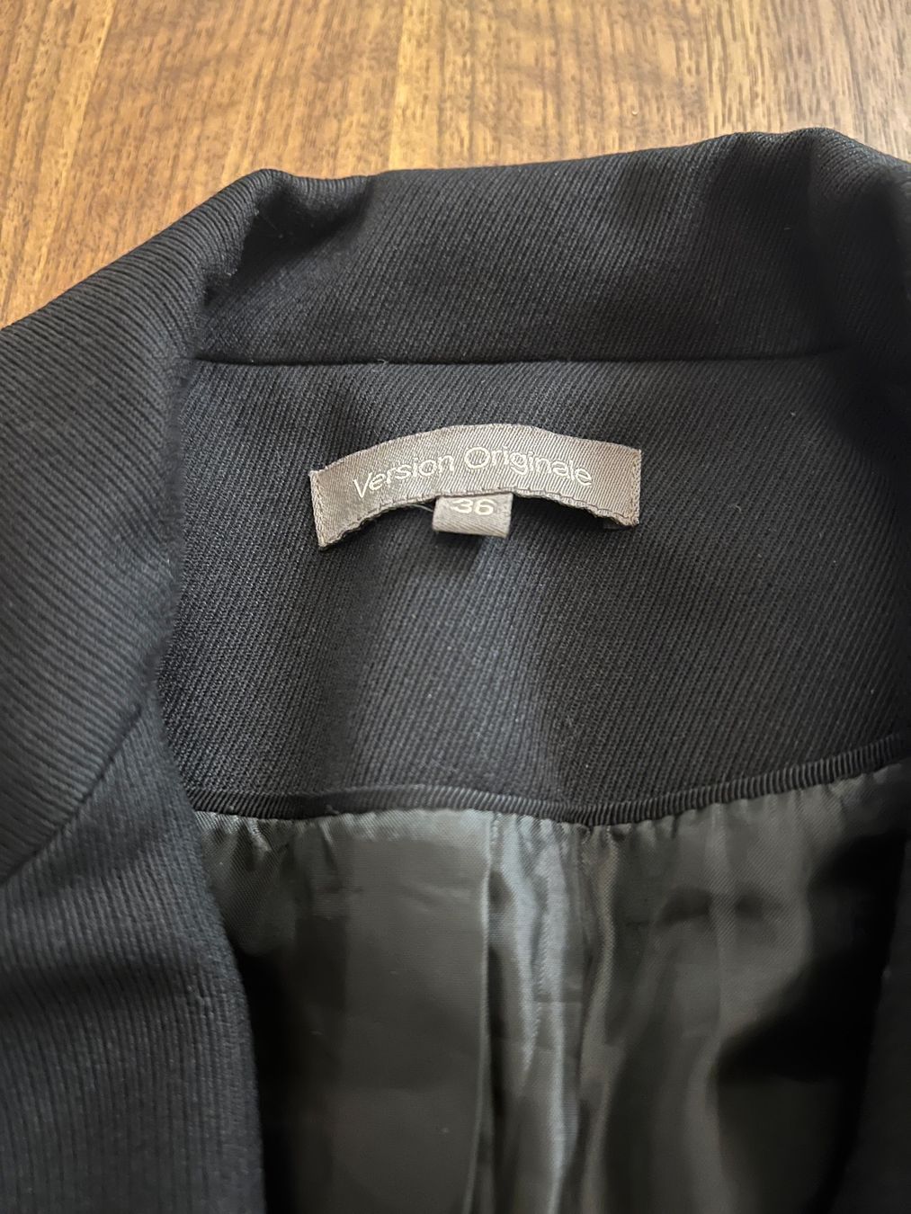 Cappotti: Schwarzer Mantel von Version Originale - Grösse 36 – Usato da Zürich venduto da Phoebeli 2