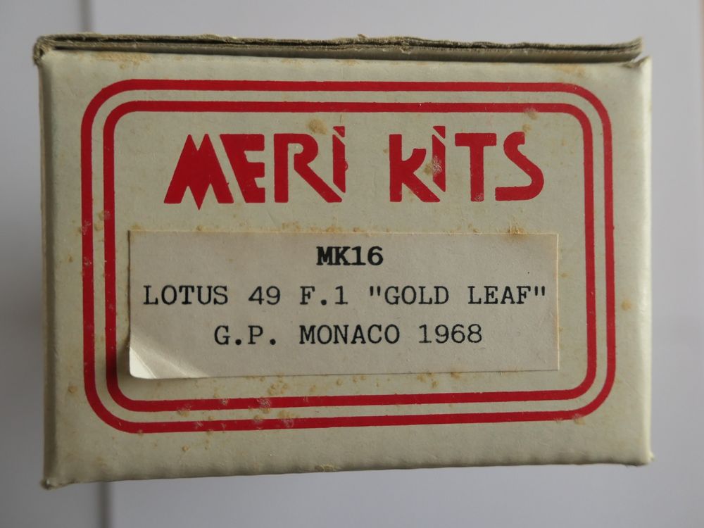1/43 Meri Lotus 49B F1 