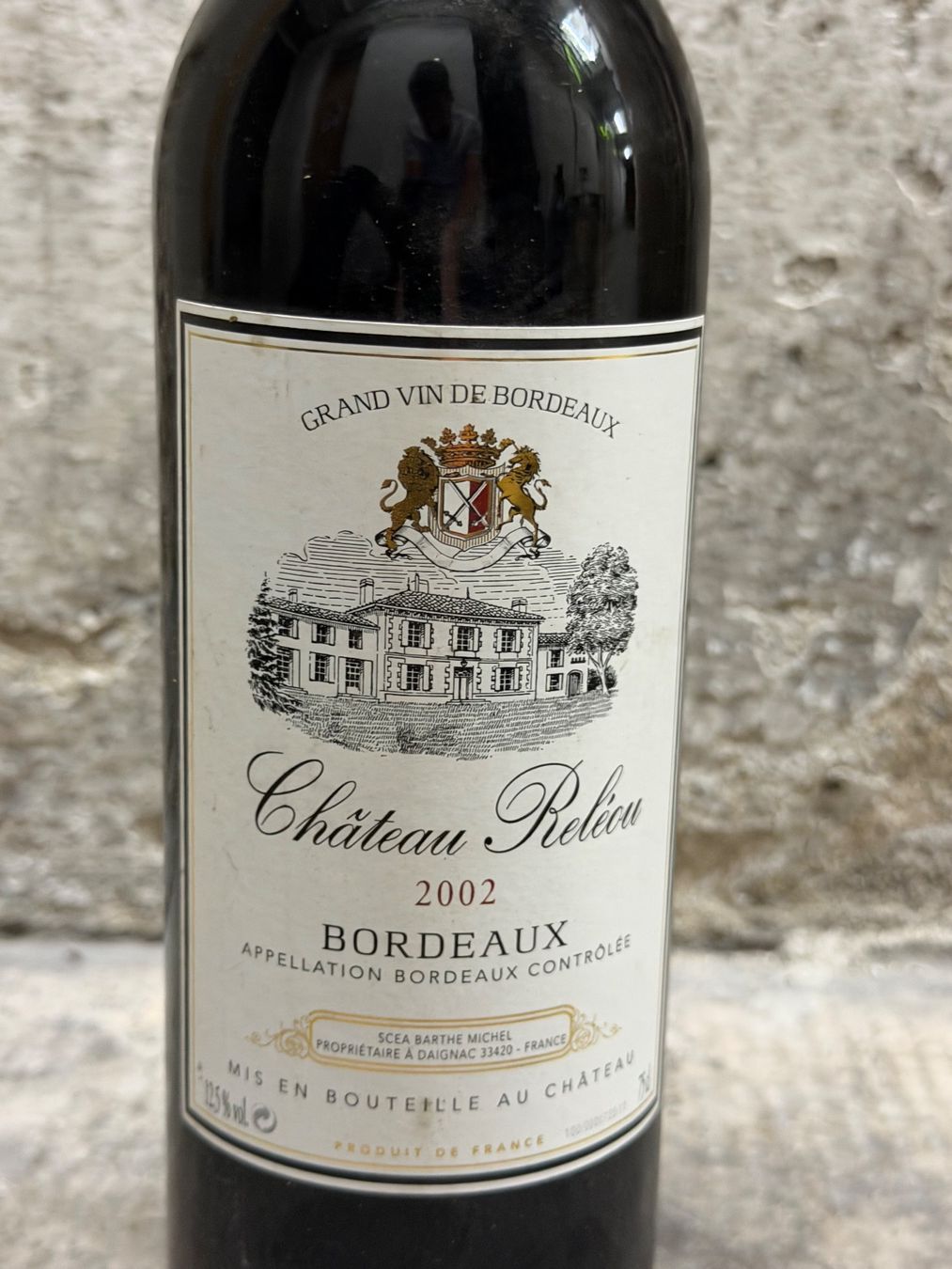 Vino: Château Reléou BORDEAUX 2002 – Nuovo (secondo la descrizione) da La Tour-de-Peilz venduto da avediscipule 1
