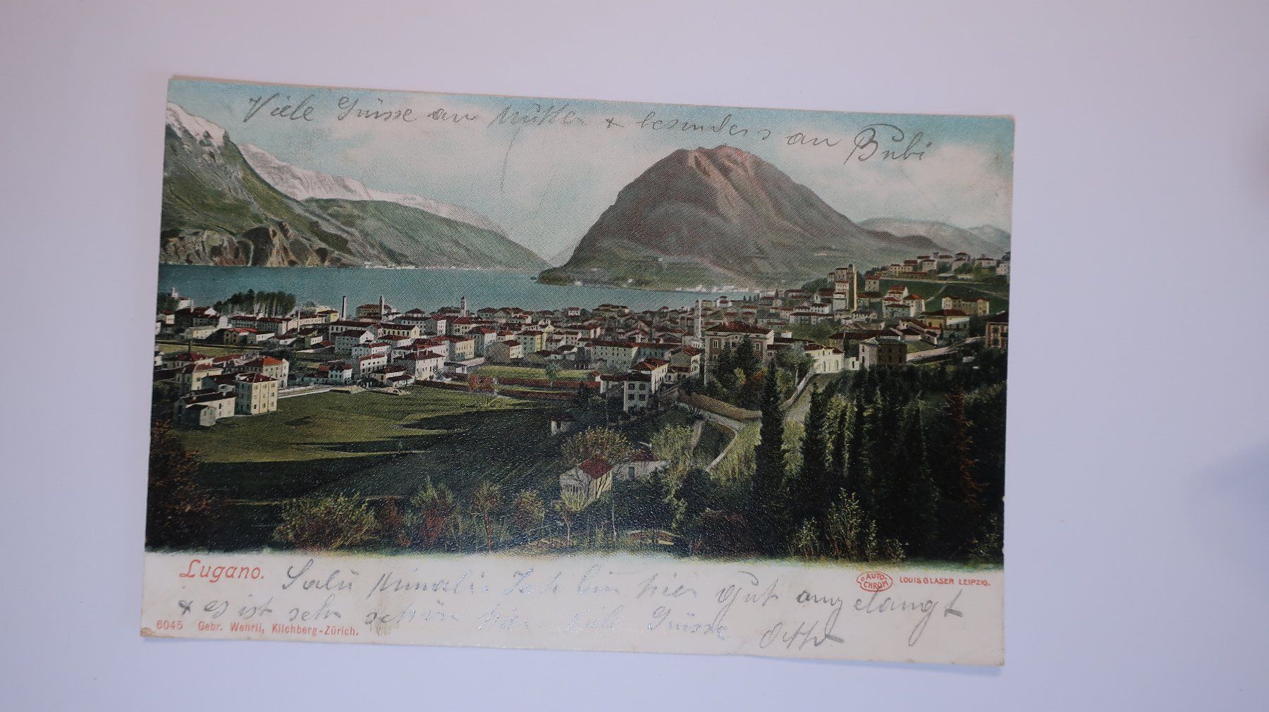 Cartes postales: Lugano  1904 – D'occasion à Cormoret par Pascalll2001 1