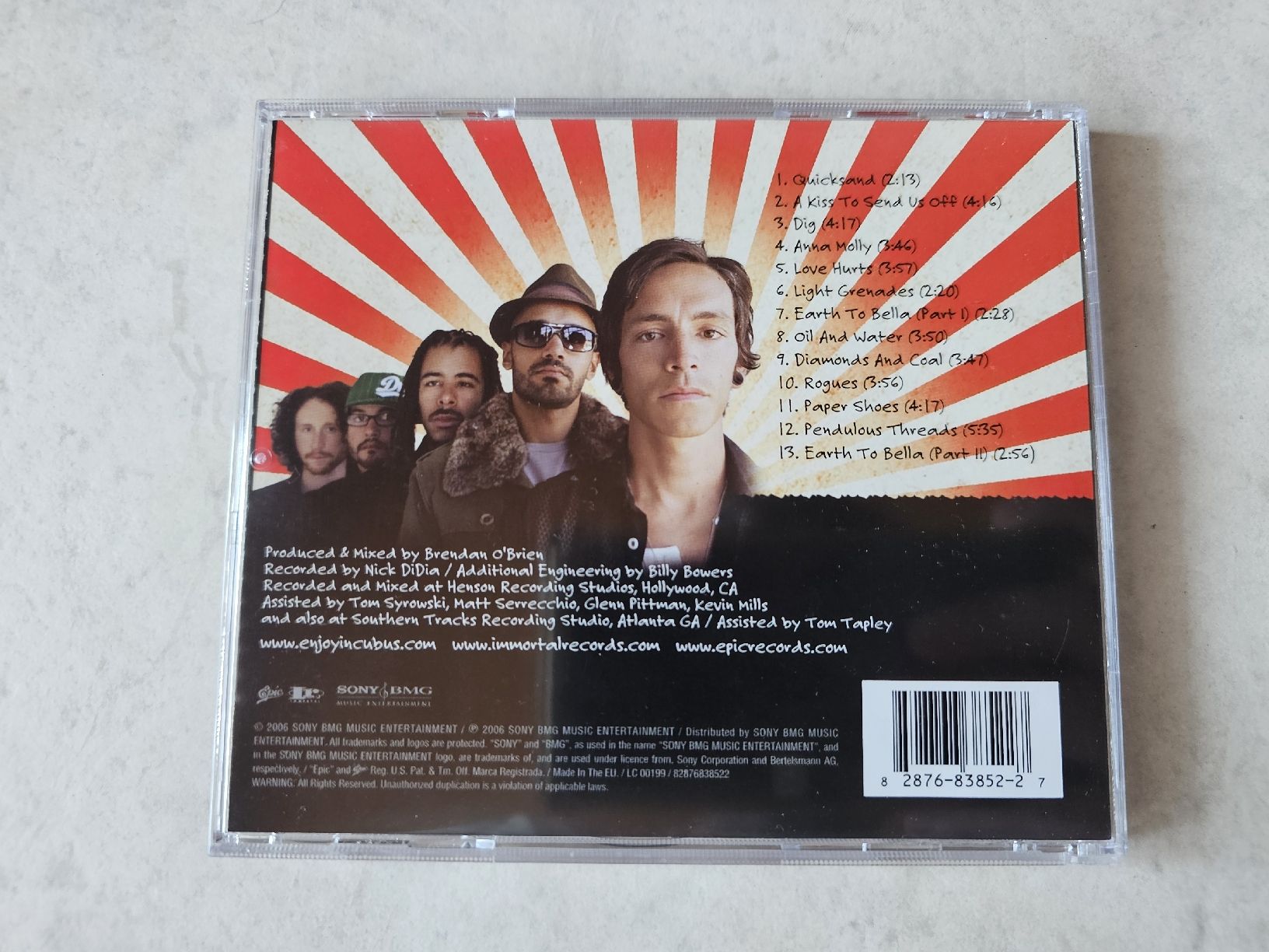CD: Incubus  -  Light Grenades – Usato da Schneisingen venduto da backstore24 1