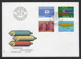 Sonderpostmarken 1975, Ersttagsbrief