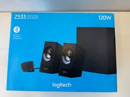 Logitech Lautsprechersystem Z533 black (120W) NEU & OVP
