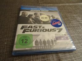 Fast & Furious 7 (Blu-ray) - Action pur, nagelneu, OVP!