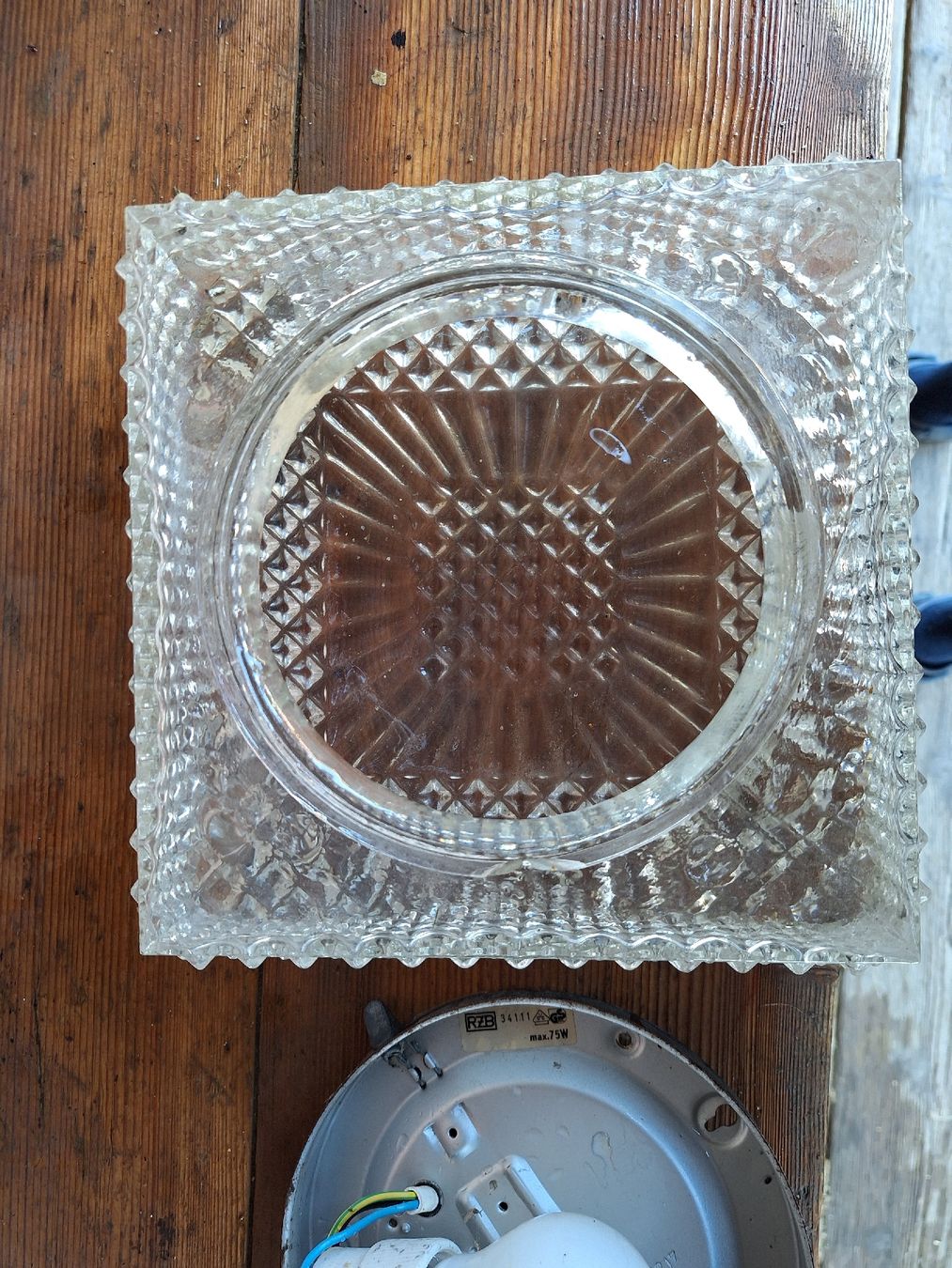 Lampadari & plafoniere: Deckenlampe Glas – Usato da Schwarzenburg venduto da Elena_91 1