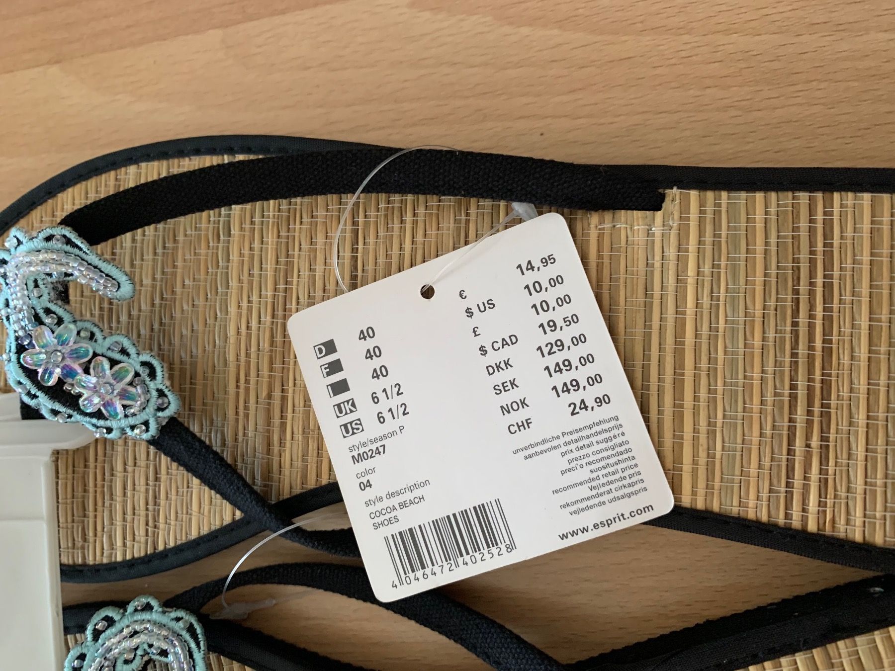 Esprit Damenschuhe: Esprit Flip Flops Gr. 40 – Neu und originalverpackt aus Thalwil von Ulurusunset 1