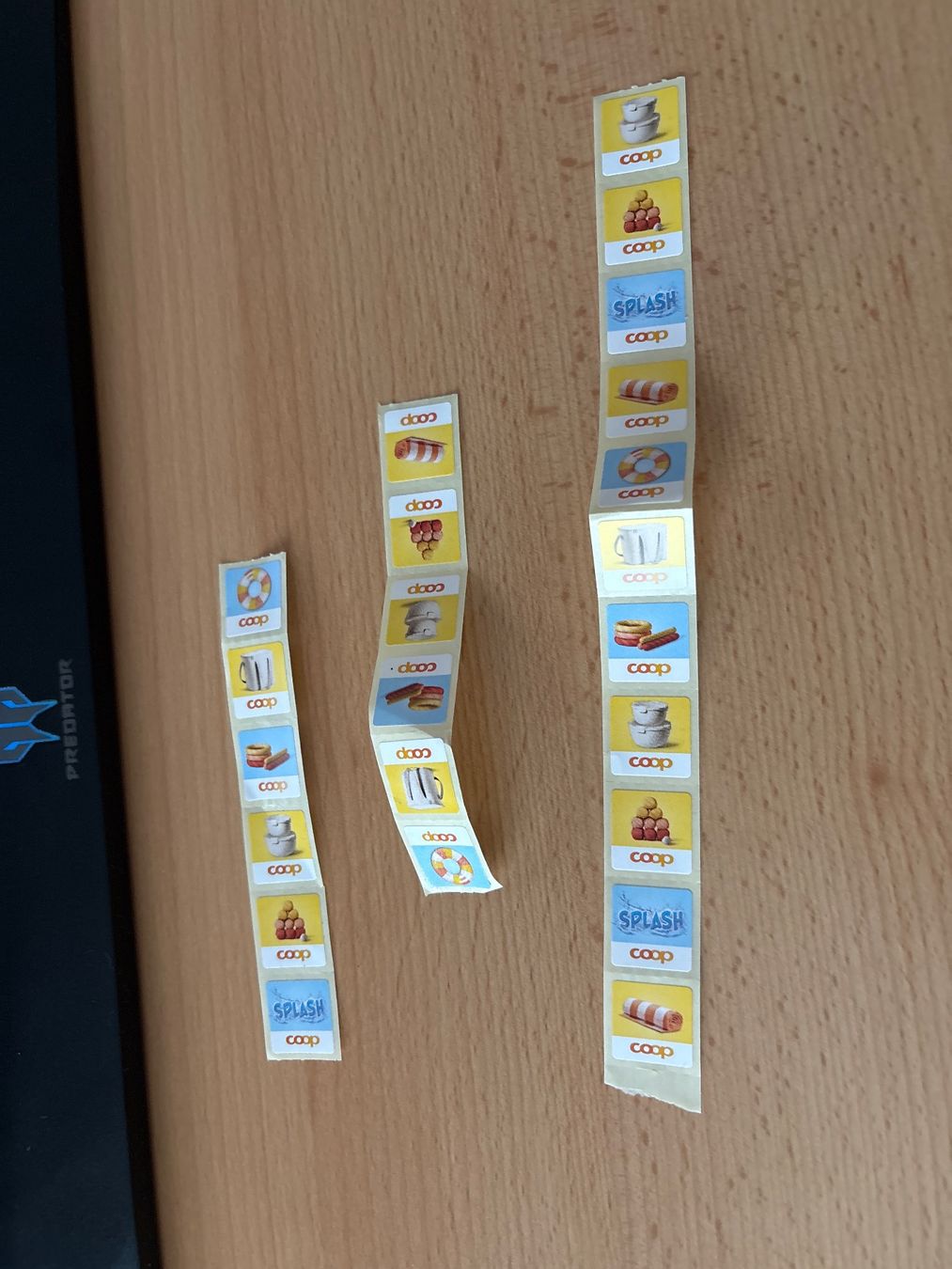 Coop Sammelmarken & -punkte: 23 Märkli Coop Splash – Neu und originalverpackt aus Montlingen von RL03