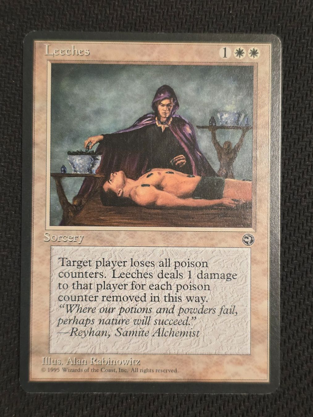 Magic The Gathering Sammelbilder & Trading cards: Leeches  -  MTG – Gebraucht aus Zürich von Semagets
