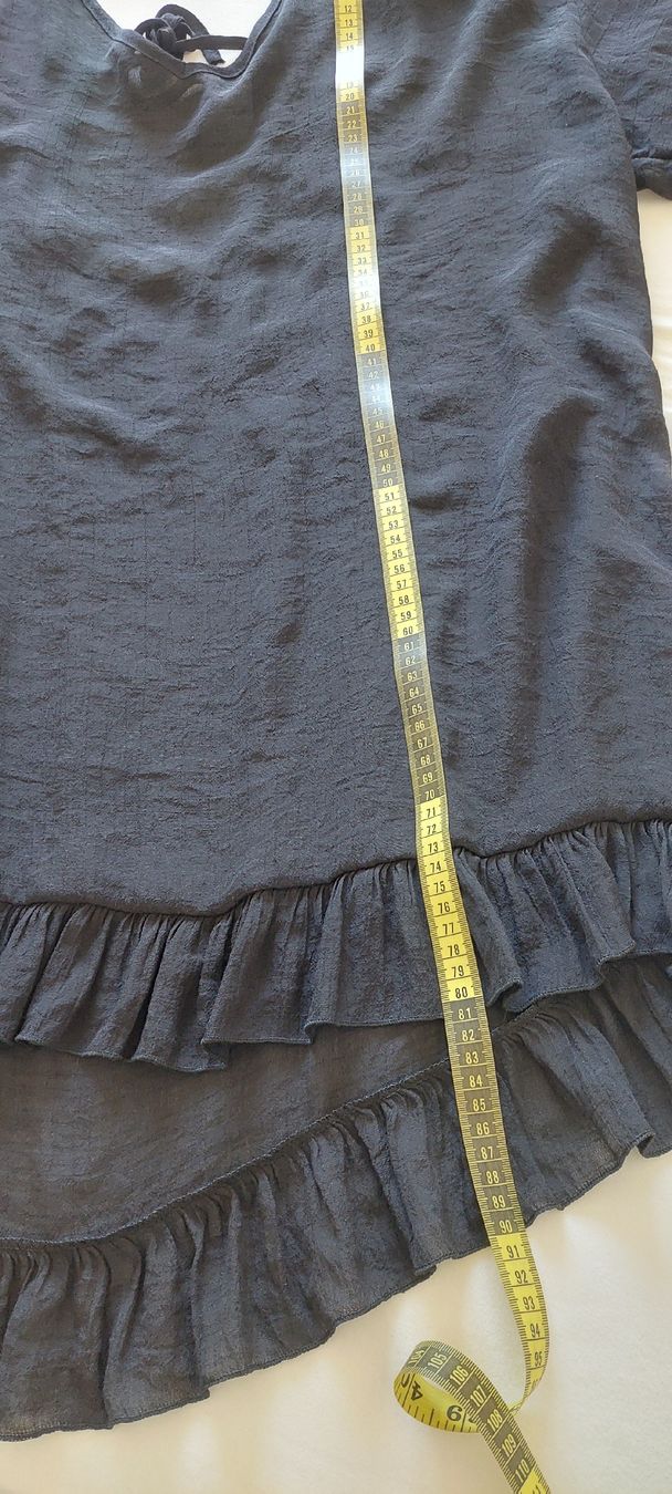 Tuniche: Schwarze Tunika aus Baumwolle, Onesize – Nuovo (secondo la descrizione) da Kreuzlingen venduto da peugeotj9 4