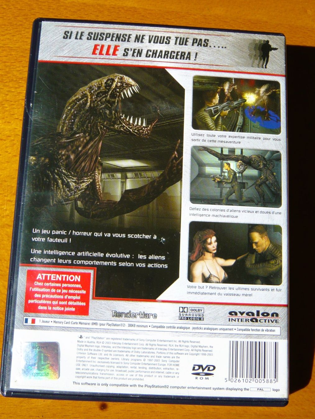 Sony Giochi: PS 2 - Run like Hell, CIB, Très Bon état – Usato da Onex venduto da Jaguar1986 4