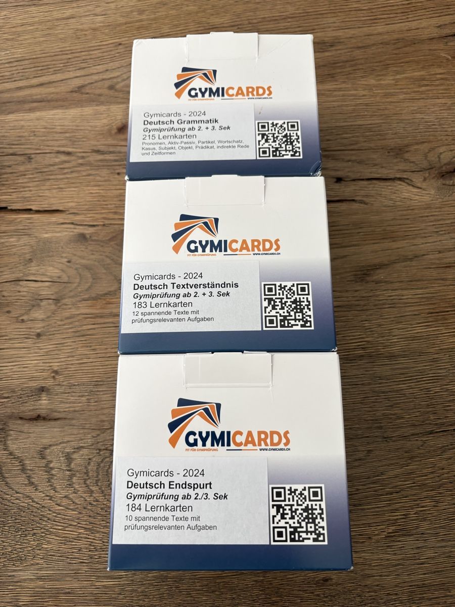 Altro materiale scolastico: Gymicards 2024, komplettes Set mit Ordnern – Usato da Arth venduto da Windig 5