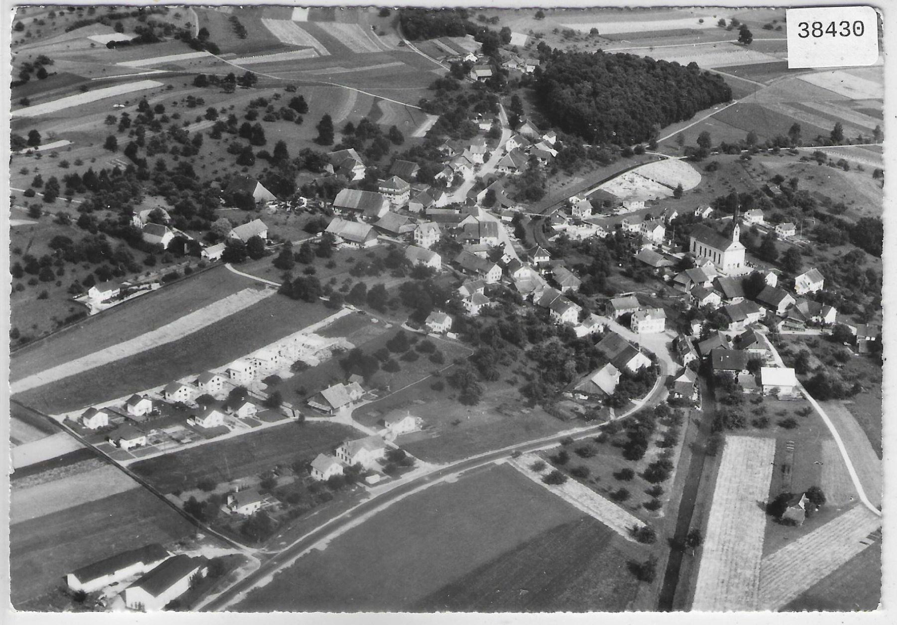 Cartoline postali: Flugaufnahme Waltenschwil – Usato da Ettingen venduto da Kartenplanet