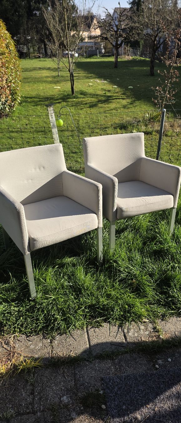 Sedie: Manutti Gartenstühle, sehr bequem, , 2 Stk. – Usato da Riedikon venduto da Winter21.