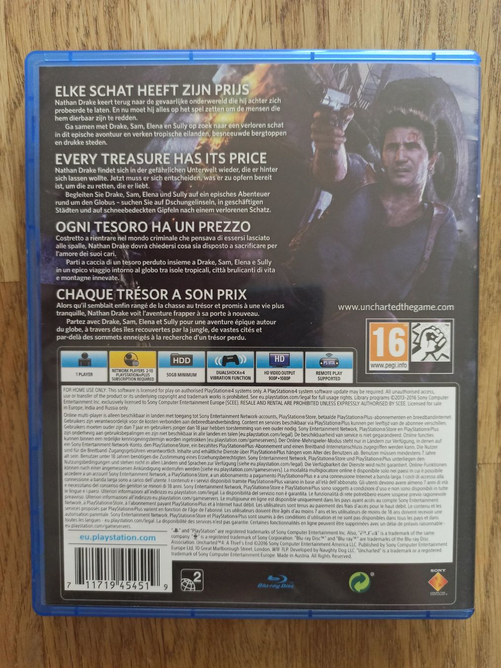 Giochi: Uncharted 4 A Thief's End PS4 / PS5 - TOP – Usato da Oberweningen venduto da mar_87mx 1