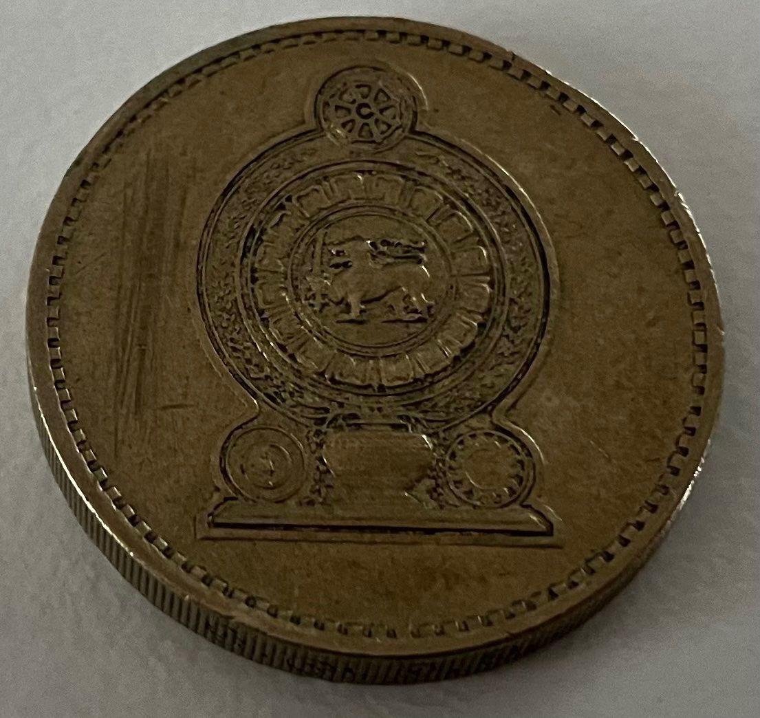 Banconote: Sri Lanka 5 Rupees 1986 – Usato da Algetshausen venduto da Carrhard 1