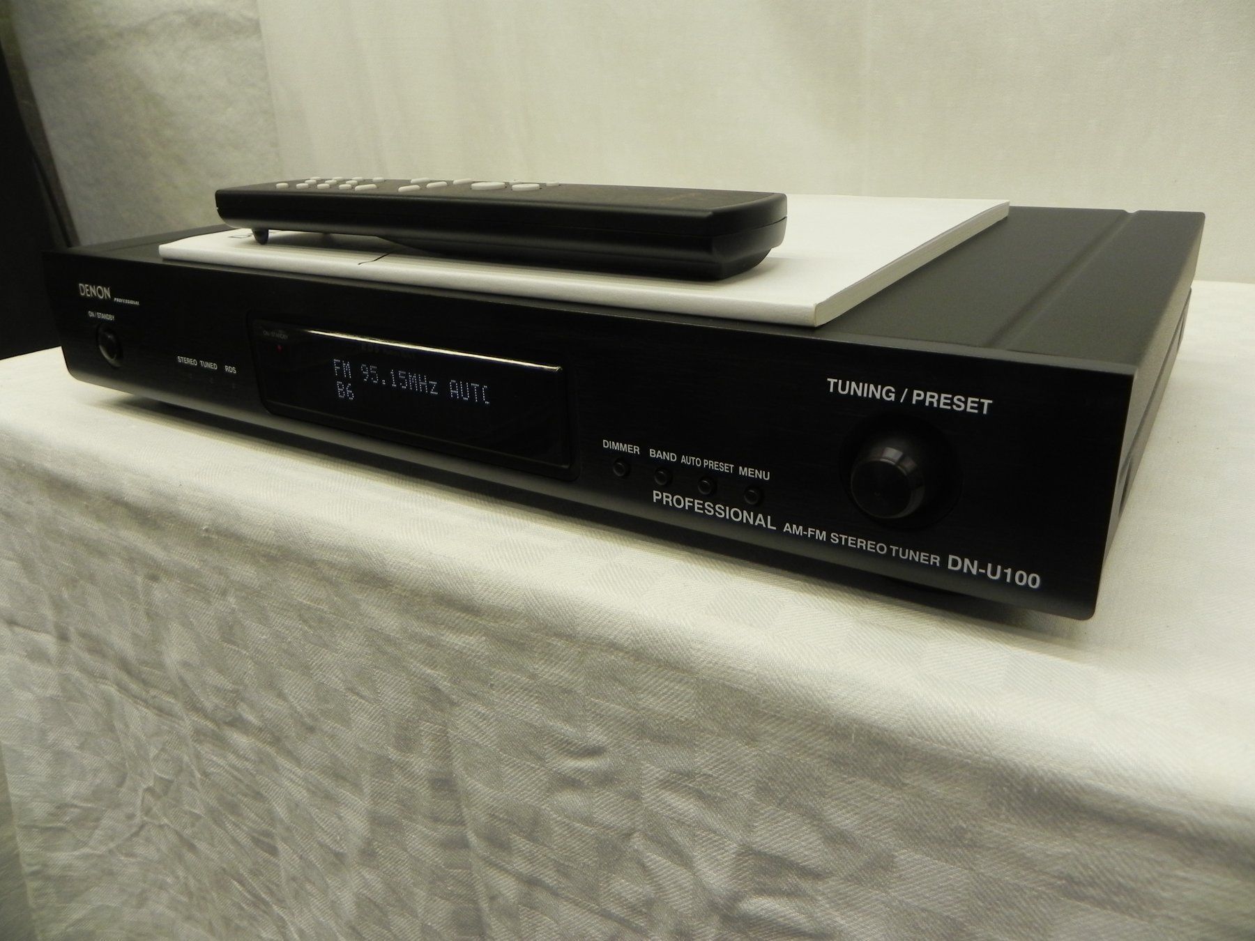 Denon Radio: Denon DN-U100 Tuner mit FB – Nuovo (secondo la descrizione) da Basel venduto da Life-Style-Art 3