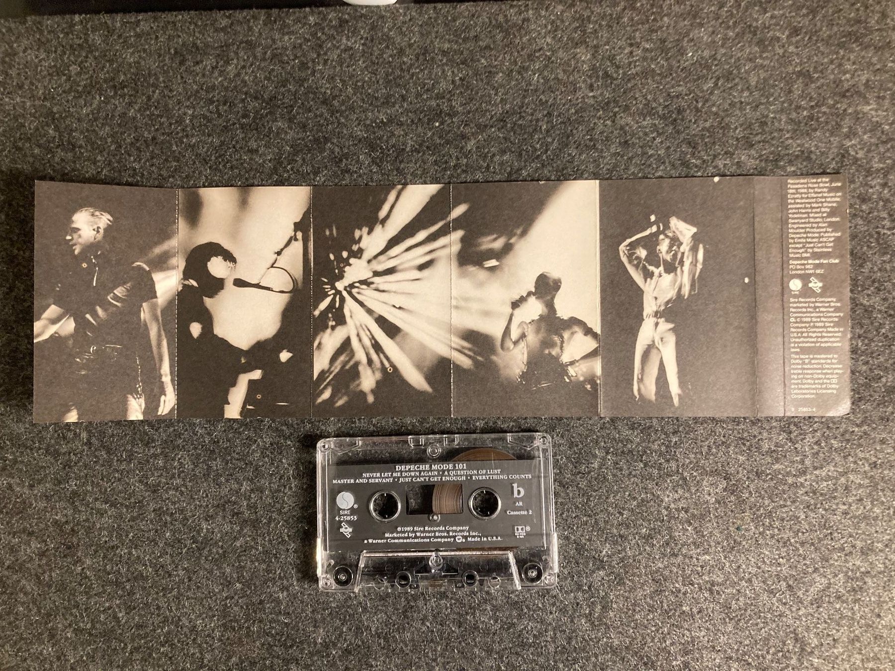 Musicassette: Depeche Mode - 101 (2xMC) – Usato da Fribourg venduto da Karushi 4