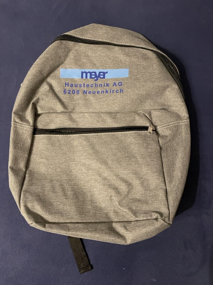 Rucksäcke: Rucksack Meyer Haustechnik AG, neu! – Neu und originalverpackt aus Neuenkirch von balani