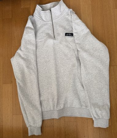 Pull gris à colle montant Les Deux, taille L