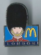 Placchette & Badge: McDonalds London Pin – Usato da Zürich venduto da t24_de