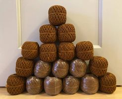 Makramee-Schnur in verschiedenen Farben