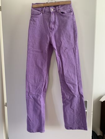 Jeans violet Bershka