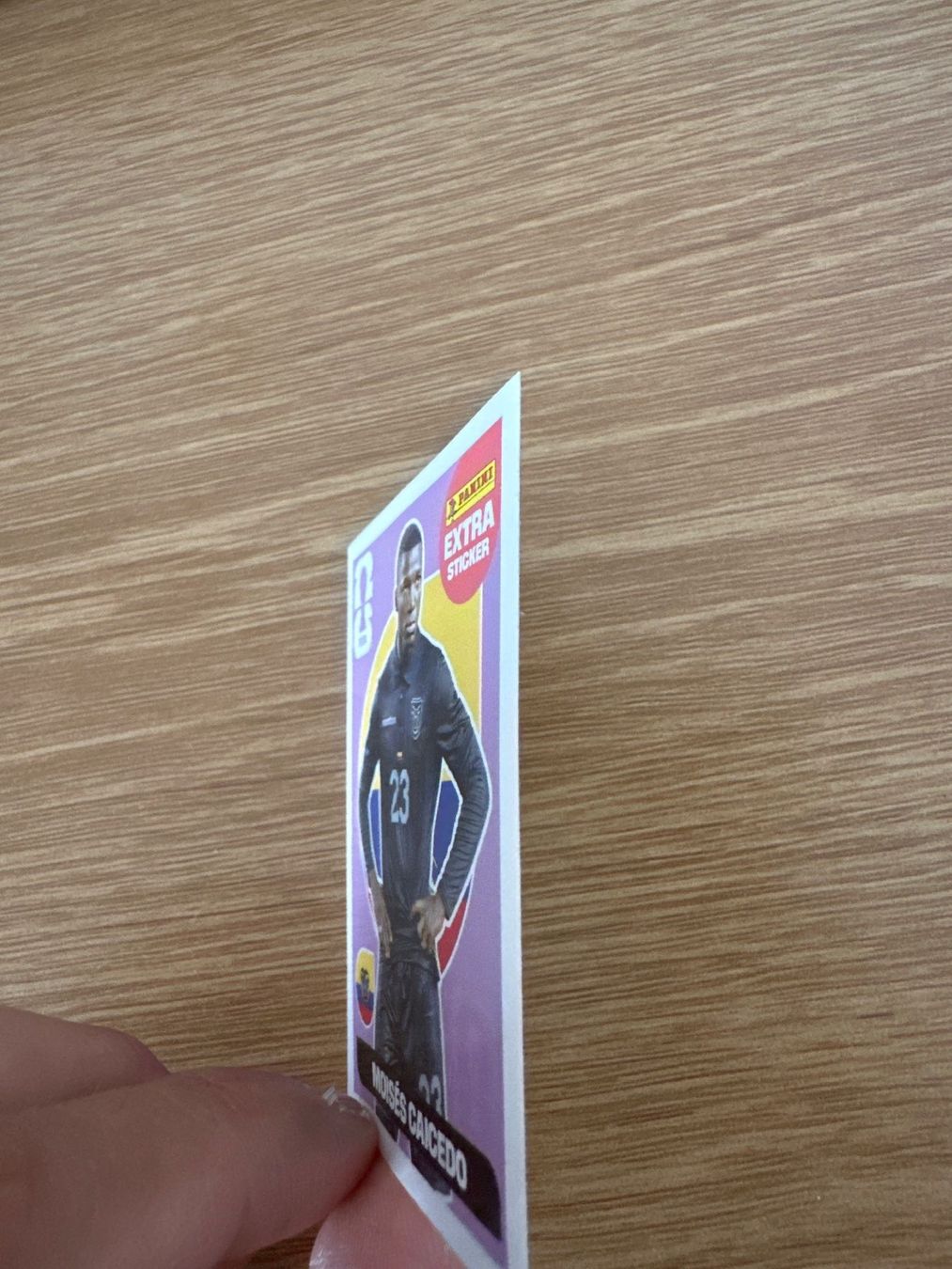 Panini Carte collezionabili: Extra Sticker Lila WM 26: Moises Caicedo – Nuovo e nell'imballaggio originale da Winterthur venduto da sah_gn89 2