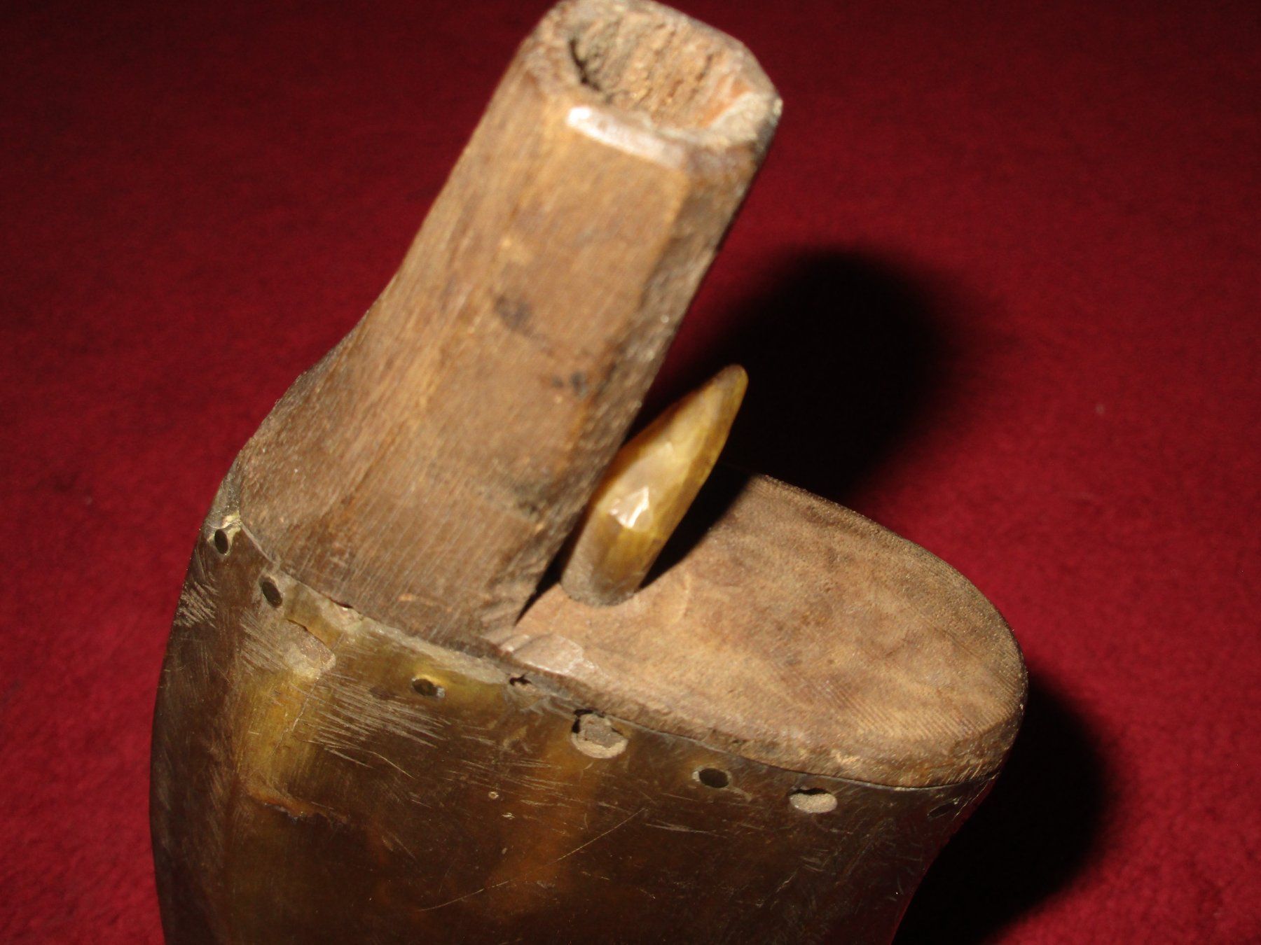 Schweizer Armee Armi bianche: Pulverhorn (1) Antik – Difettoso da Bowil venduto da vifi01 4