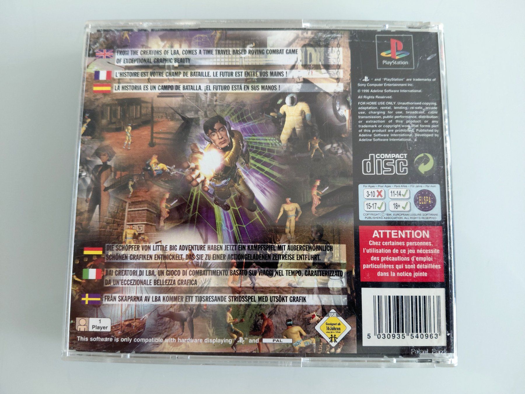 Giochi: Time Commando / Playstation 1 (PAL) – Usato da Uezwil venduto da -Retrogames- 1