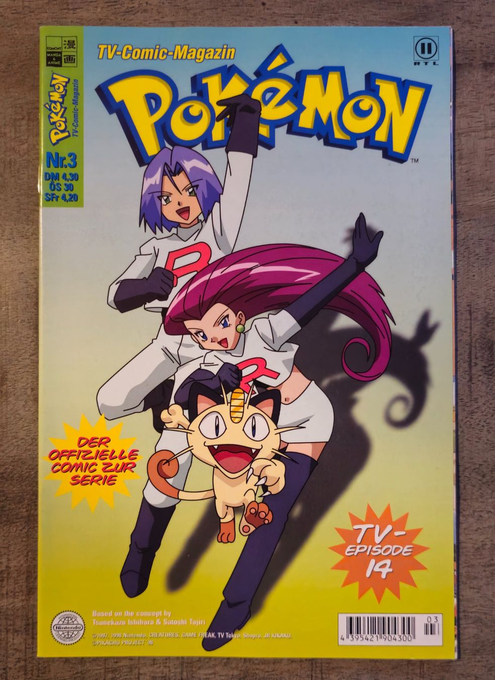 Pokémon Carte collezionabili: 6x Pokemon Comics Hefte Magazine Pikachu – Usato da Alpnach Dorf venduto da FrankyFranks 6