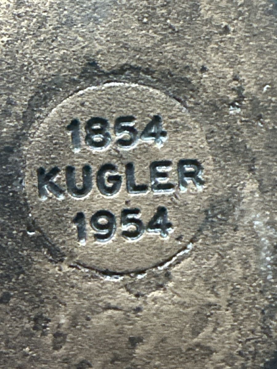 Portacenere: Bronze Aschenbecher Kugler 1854 1954 – Usato da Zürich venduto da Chaeffeler 4