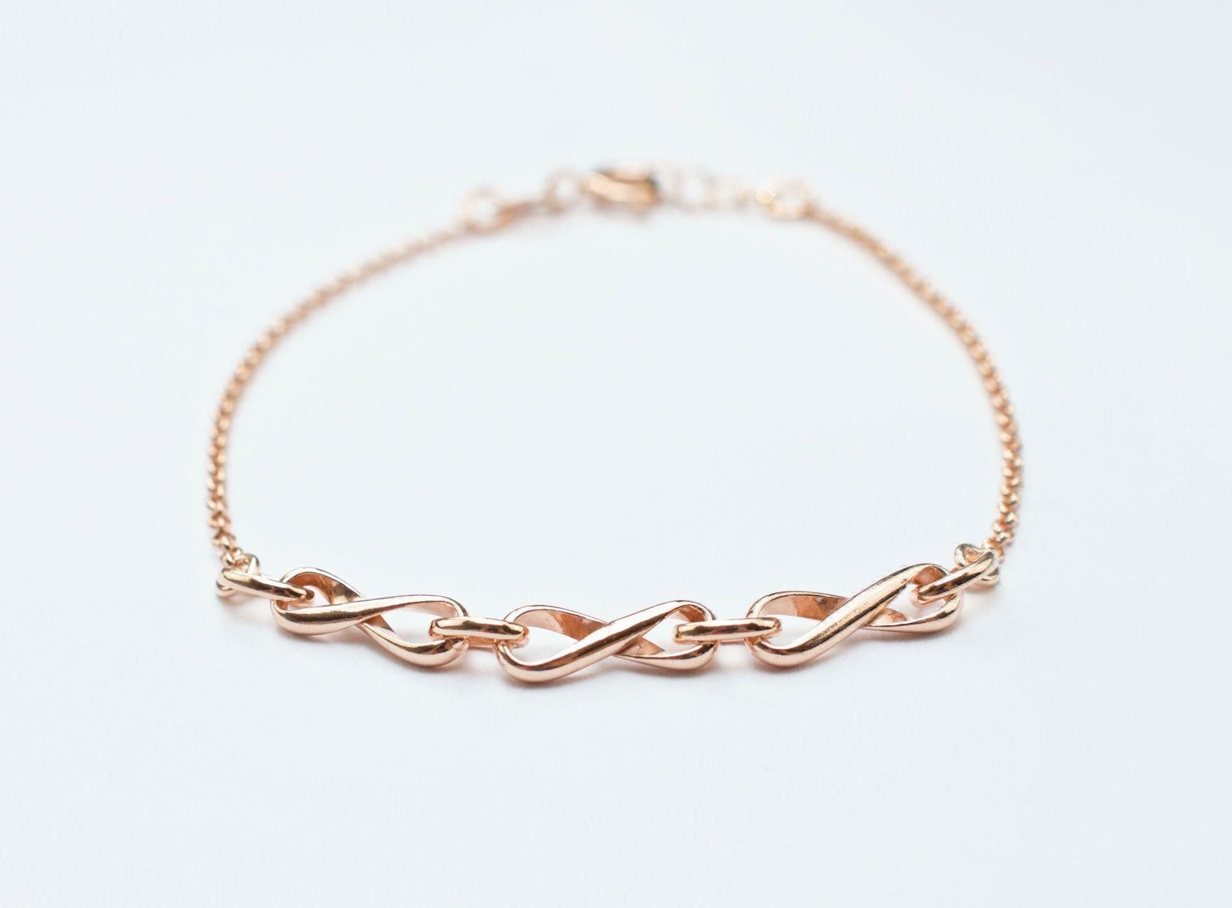 Bracelets: Armband Roségold "Infinity" (13177) – Neuf avec emballage d'origine à Effretikon par Joiarte