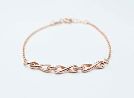 Armband Roségold "Infinity" (13177)