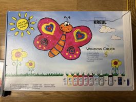 Kreul Window Color Farben Set, fast komplett, Winterdeko