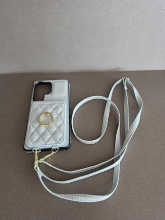 Necklace Samsung S26 Ultra (hellblau mit Kartenfach)