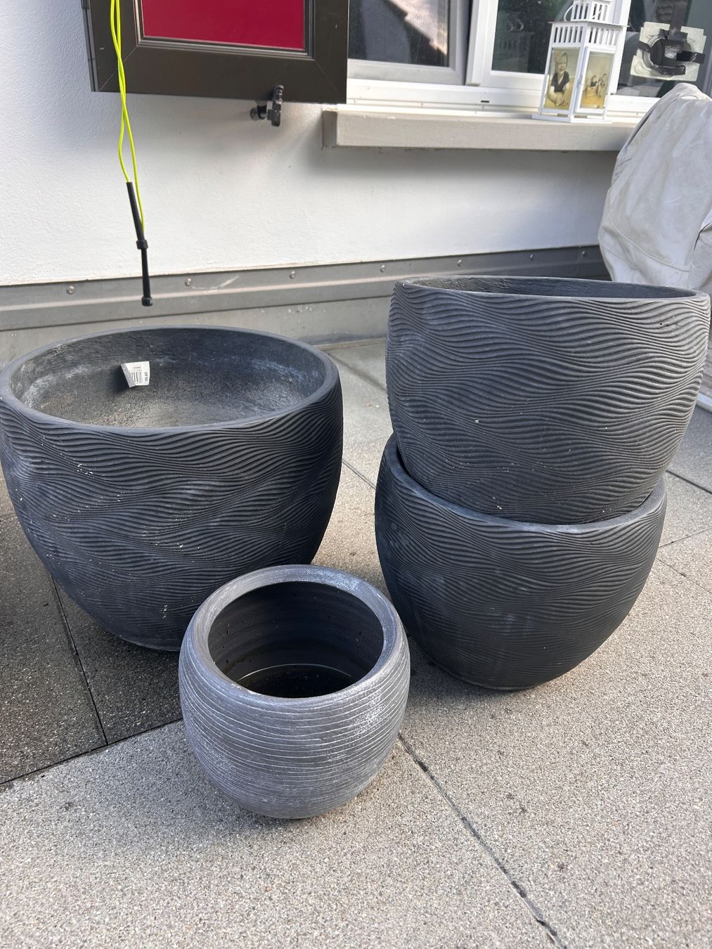 Vasi per fiori: Blumentöpfe grau – Usato da Frauenfeld venduto da Mr.Brns