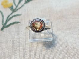 NEW - S925 Citrine Ring (Adjustable)