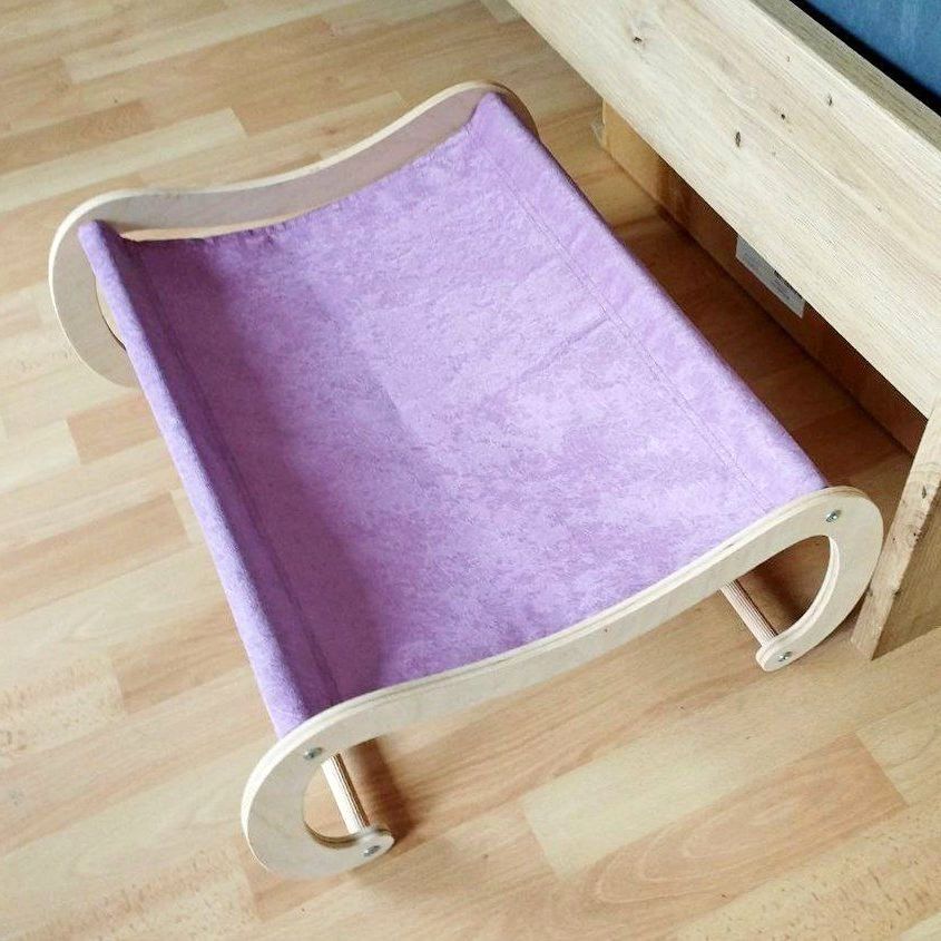 Liege- & Schlafplätze: Universal Katzenhängematte. Handgefertigtes Katzenbett. – Neu und originalverpackt aus Bern von Viccot 6