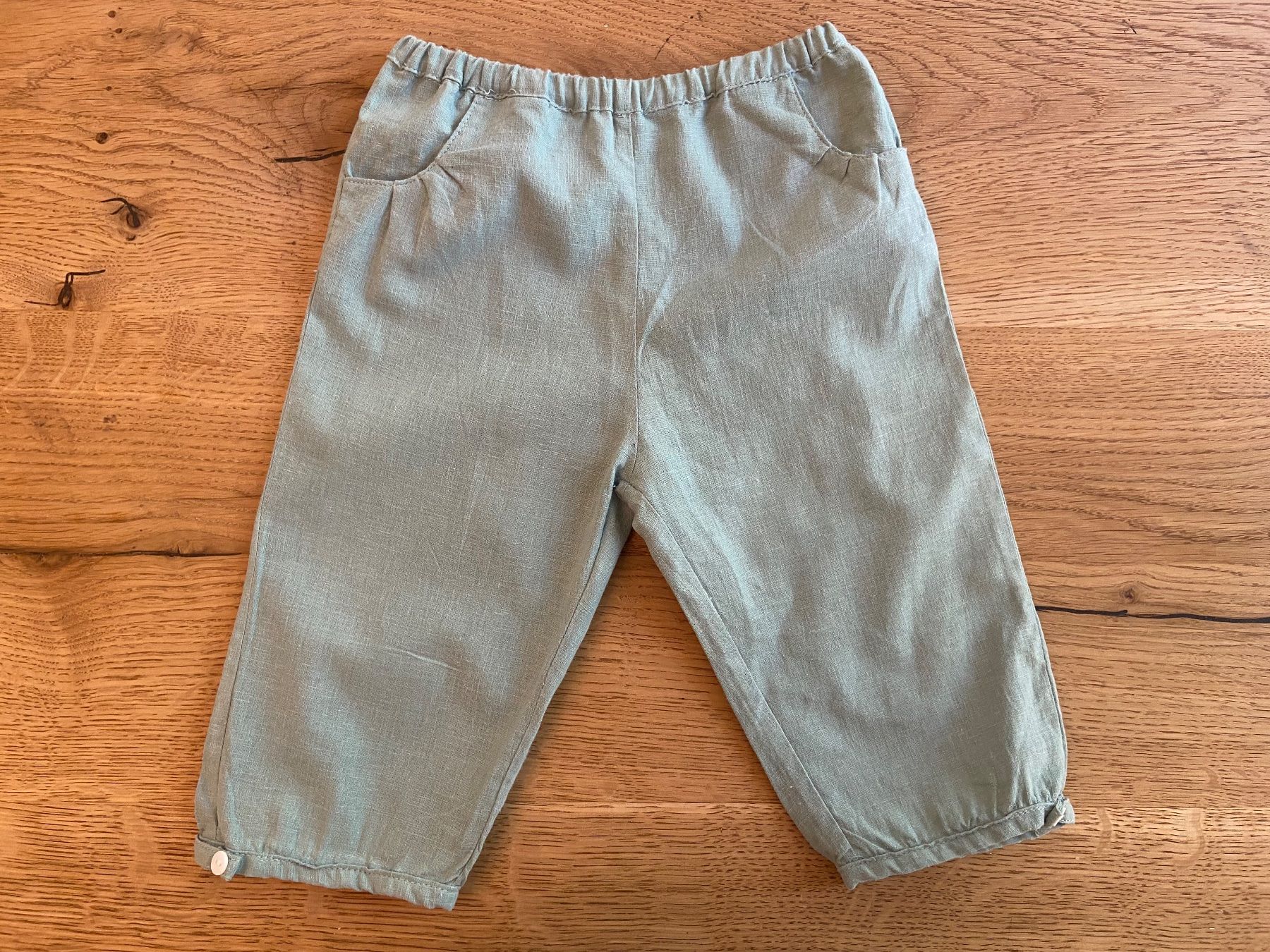 Pantaloni: Bonnet a Pompon, Hose, Gr. 68, Leinen – Usato da Zürich venduto da Pokimoki_1