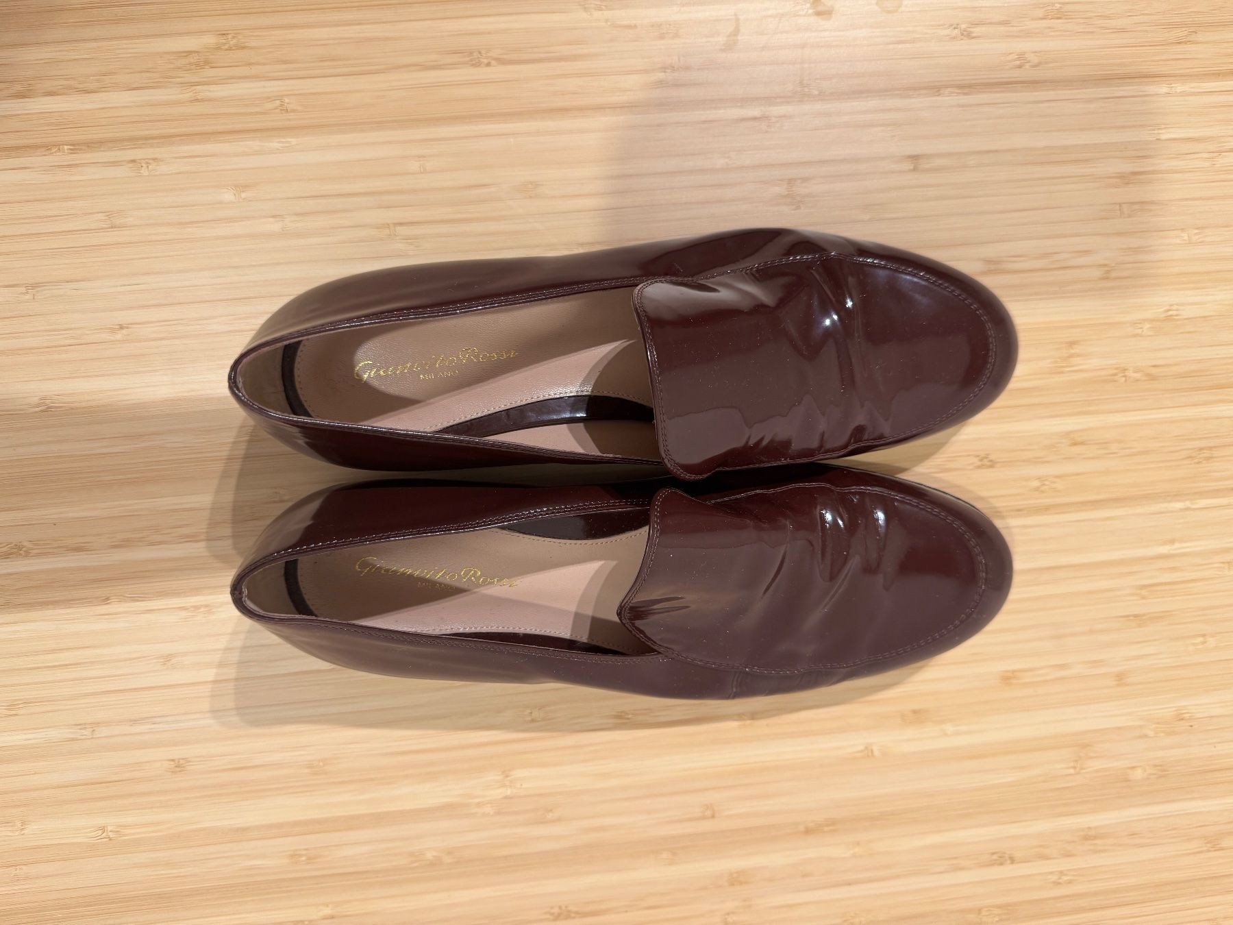 Gianvito Rossi Scarpe da donna: Gianvito Rossi Lackleder Loafer Gr. 39 – Usato da Winterthur venduto da CamiStore 1