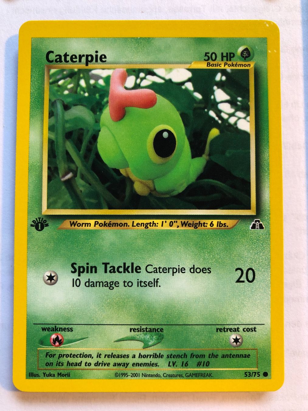 Carte collezionabili: Caterpie 1st Neo Discovery - MINT - ab 1.- – Usato da Giubiasco venduto da dan_pr8b