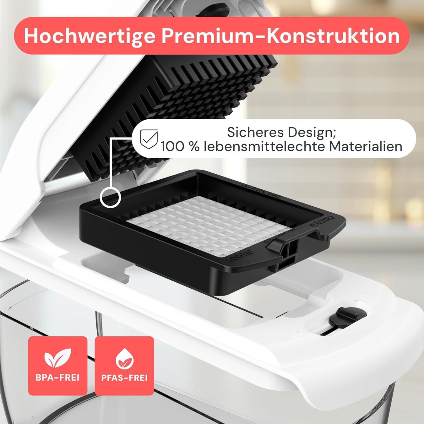 Elettrodomestici da cucina: Gemüseschneider 10-in-1 mit Auffangbehälter – Nuovo e nell'imballaggio originale da St. Gallen venduto da sch_zsz7 5