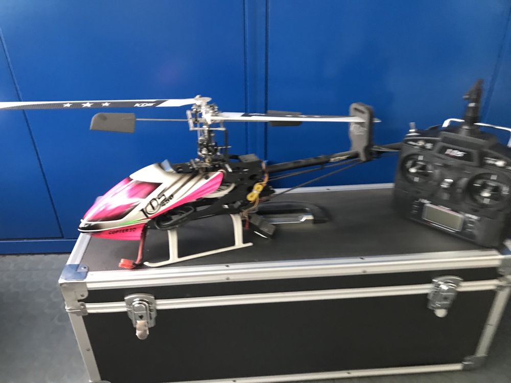 RC Helicopter KDS 450 mit Fernbedienung und Koffer Kaufen auf Ricardo