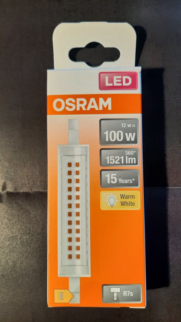 Osram Lampen: OSRAM LED-Lampe R7S 12W – Neu und originalverpackt aus Pfäffikon ZH von Romulus