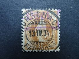 1904 Nr. 72E mit Vollstempel von MORSCHACH